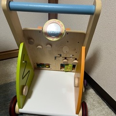 エデュテ アイムトイ ベビーファーストウォーカー 手押し車の画像