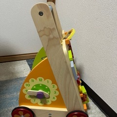 エデュテ アイムトイ ベビーファーストウォーカー 手押し車の画像