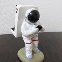 スマホスタンド　宇宙服　フィギア