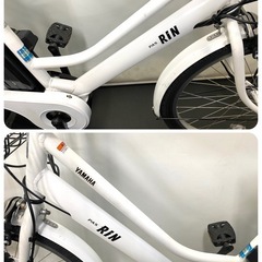 1年保証 送料無料　ヤマハ　パスリン　RIN 26インチ　電動アシスト自転車　g507の画像