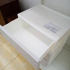 ★ジモティ割あり★  プラチェスト グレー H66×D41.5×W53.5 クリーニング済み OJ9133の画像