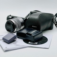 SONY ミラーレス一眼カメラ α NEX-5N ズームレンズ フラッシュ デジタルカメラ