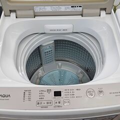 6ヶ月保証付き！！！　AQUA　AQW-S7MBK　7kg　2022年製　【ジャングルジャングル堺初芝店】の画像