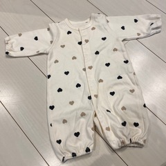 ハート柄ロンパース ベビー服