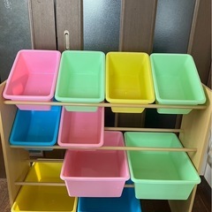 値下げしました！　キッズトイハウスラックの画像