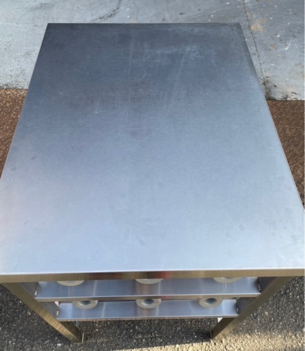 特注品 業務用 カップディスペンサー付き作業台 調理台 コーヒー