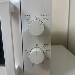 【ニトリ】電子レンジ西日本専用2021年製の画像