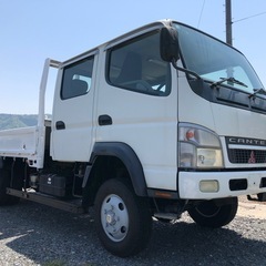 キャンターWキャブ　4WD 高床　4M50