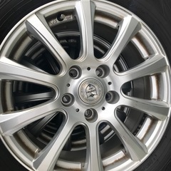 ダンロップEC300 205/60R16 社外ホイール付き4本