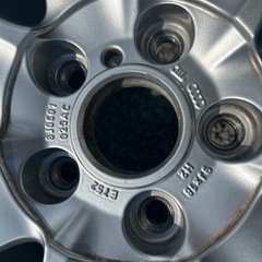 AUDIに履いていた18インチ純正タイヤホイールセットの画像