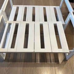 【収納ラック】ニトリ　伸縮収納ラックの画像