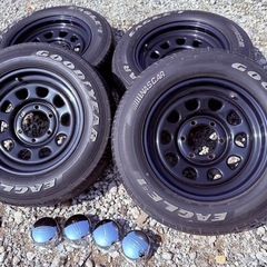 16インチ デイトナホイールタイヤ付き 215/65r16ハイエース