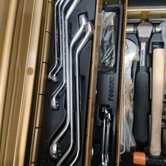 ●【中古】TONE　未使用 長期保管品 一部サビ有 TONE トネ ツールセット 別メーカーあり　差込角12.7mm 700SX　何点か欠品の恐れありの画像