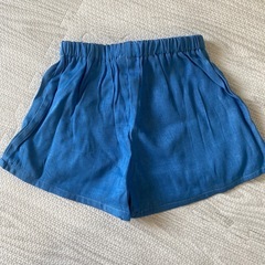 女の子　ショートパンツ　ズボン　リボン　夏服の画像