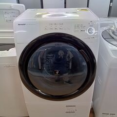 ★ジモティ割あり★ SHARP ドラム式洗濯機 ES-S7E-W...