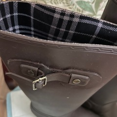 長靴　ブラウンＬサイズ　レディースの画像