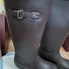 長靴　ブラウンＬサイズ　レディースの画像