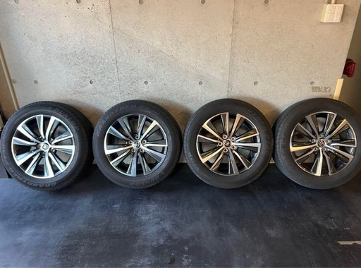 TOYOTA 80ハリアー 純正タイヤホイール4本！