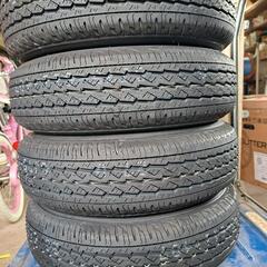 軽トラに！新品ブリジストンタイヤK370　ダイハツ中古鉄ホイール