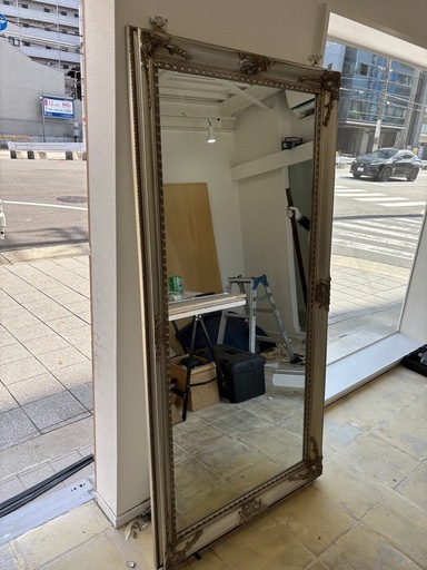 アンティーク　鏡　姿見