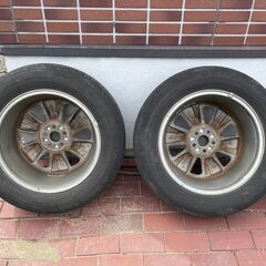 スバル SJ フォレスター 純正アルミホイール（17インチ）＆BSエコピアプラス（225/60R17）の画像