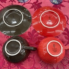 【ドリーム川西店御来店限定】 LA AMYS/カップ&ソーサーペア/中古品 【2003249255629225】の画像
