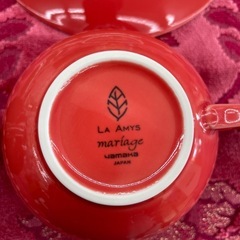 【ドリーム川西店御来店限定】 LA AMYS/カップ&ソーサーペア/中古品 【2003249255629225】の画像
