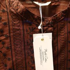 noble　cotton　刺繍入りブラウス