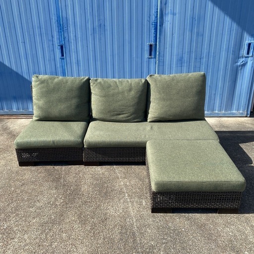 ニトリ　ソファ　2人掛け　1人掛け　オットマン　 ソファリゾート風