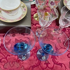 【ドリーム川西店御来店限定】 BOHEMIA/ブルーペアグラス/中古品 【2003249255629175】の画像