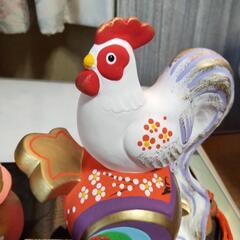 干支 置物 酉年 昭峰作 箱なし の画像