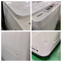 【愛品倶楽部柏店】 Hisense ハイセンス 2022年製 5.5kg 全自動洗濯機 HW-T55F 簡易乾燥(送風機能)の画像