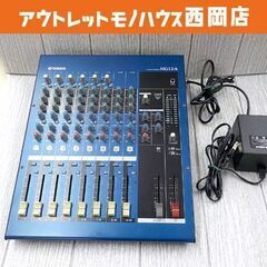ジャンク品 YAMAHA MG12/4 ミキサー PA機器 AC...