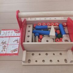 ☆知育玩具☆木製ツールボックスの画像