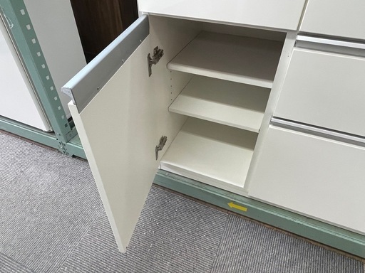 【リサイクルサービス八光】幅119.7㎝　ニトリ　キッチンカウンター　キュリー2 120CT WH