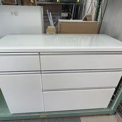 【リサイクルサービス八光】幅119.7㎝　ニトリ　キッチンカウン...