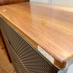 【武蔵小山店】 ウッドトップ プラチェスト フィッツ プラス メッシュ 衣装箪笥 衣装 タンス チェスト 4段 天馬 Tenma メーカー正規品 美品 ブラウン メッシュ の画像