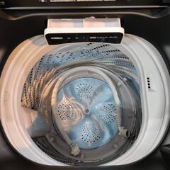 【愛品倶楽部柏店】 Hisense ハイセンス 2021年製 5.5kg 全自動洗濯機 HW-G55E7KKの画像