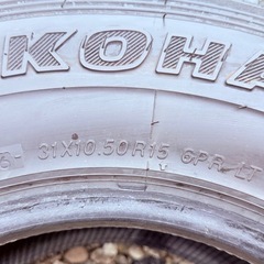 ヨコハマジオランダーi/T
31×10.5R15スタッドレスタイヤ15インチの画像