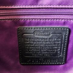 COACH コーチ バッグ 黒 ブラックの画像