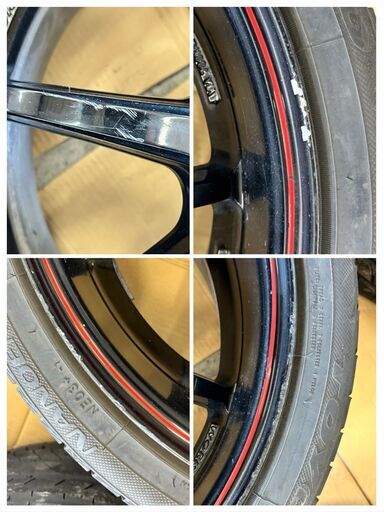 WORK EMOTION D9R 19x8.5J +45 114.3 225/40R19 FORTUNA ECOPLUS UHP2