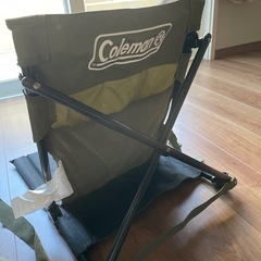 美品　コールマン  コンパクト　グランドチェア　座椅子　オリーブの画像