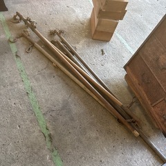 古道具　秤さお