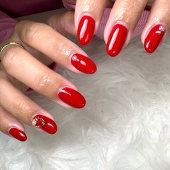 5/12、15、19空きあり✨シンプルネイル💅ハンドorフット¥4000の画像