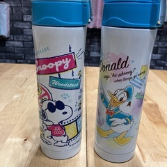 (お取引中)新品未使用☆保冷水筒2本の画像