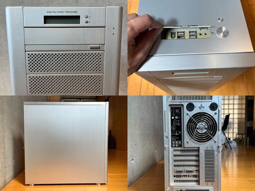 Lian-Li アルミ製フルタワーPCケース PC-A77｜内部はオマケ｜MSI マザボ・グラボ｜intel CPU｜850W電源｜メモリ8G Lian-Li アルミ製フルタワーPCケース PC-A77｜内部はオマケ｜MSI