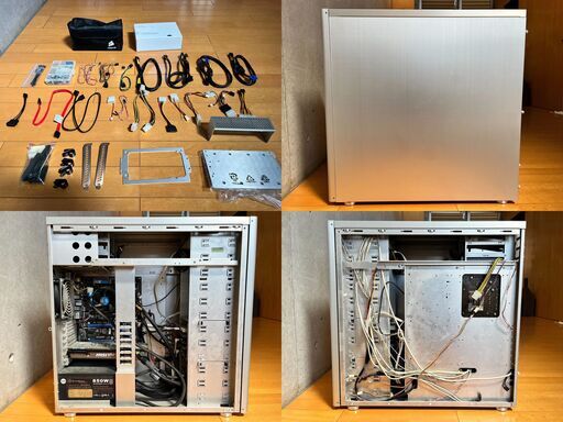 Lian-Li アルミ製フルタワーPCケース PC-A77｜内部はオマケ｜MSI マザボ・グラボ｜intel CPU｜850W電源｜メ