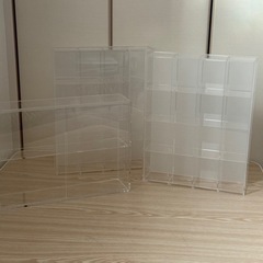 無印良品　コレクションボックス　2種　3個