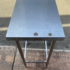 業務用 サーバー台 コンロ台 作業台 調理台 400×600×860 焼き台 厨房 ガス台 厨房機材 厨房機器 ビールサーバー台 店舗用品 大阪の画像