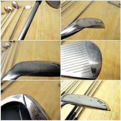 レディース　ゴルフクラブ　11本（バッグ、希少ヘッドカバー付）maruman/FIGARO　GolfDesign/GolfPride MD-7207　NI-04　GD-50　マルマンの画像